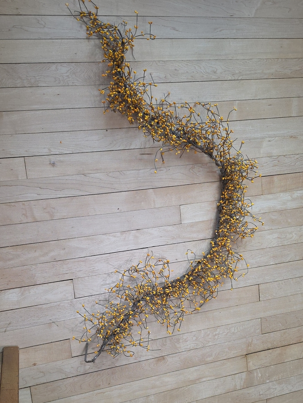 Festive Yellow Berry Garland - Home Holiday